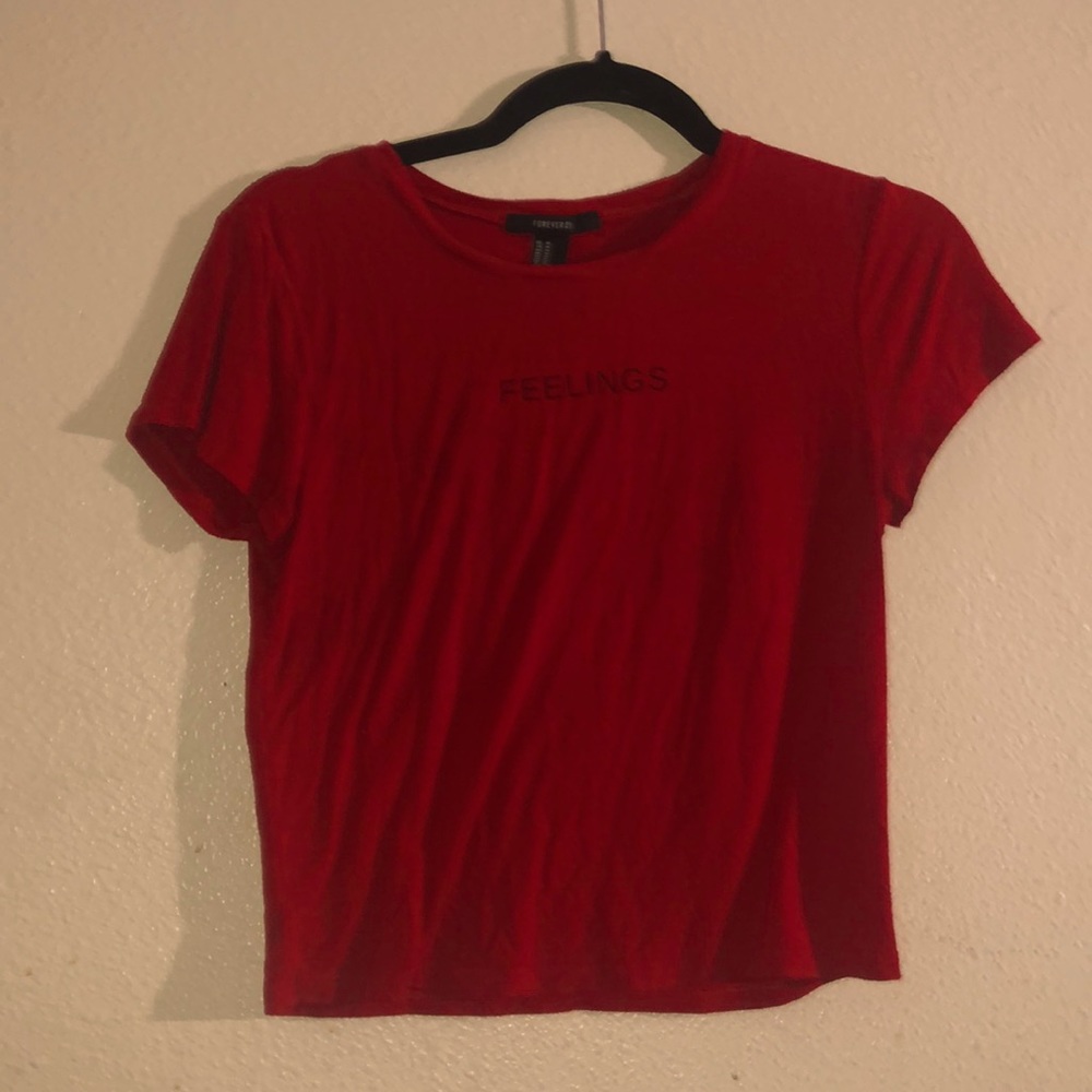 Feelings crop top